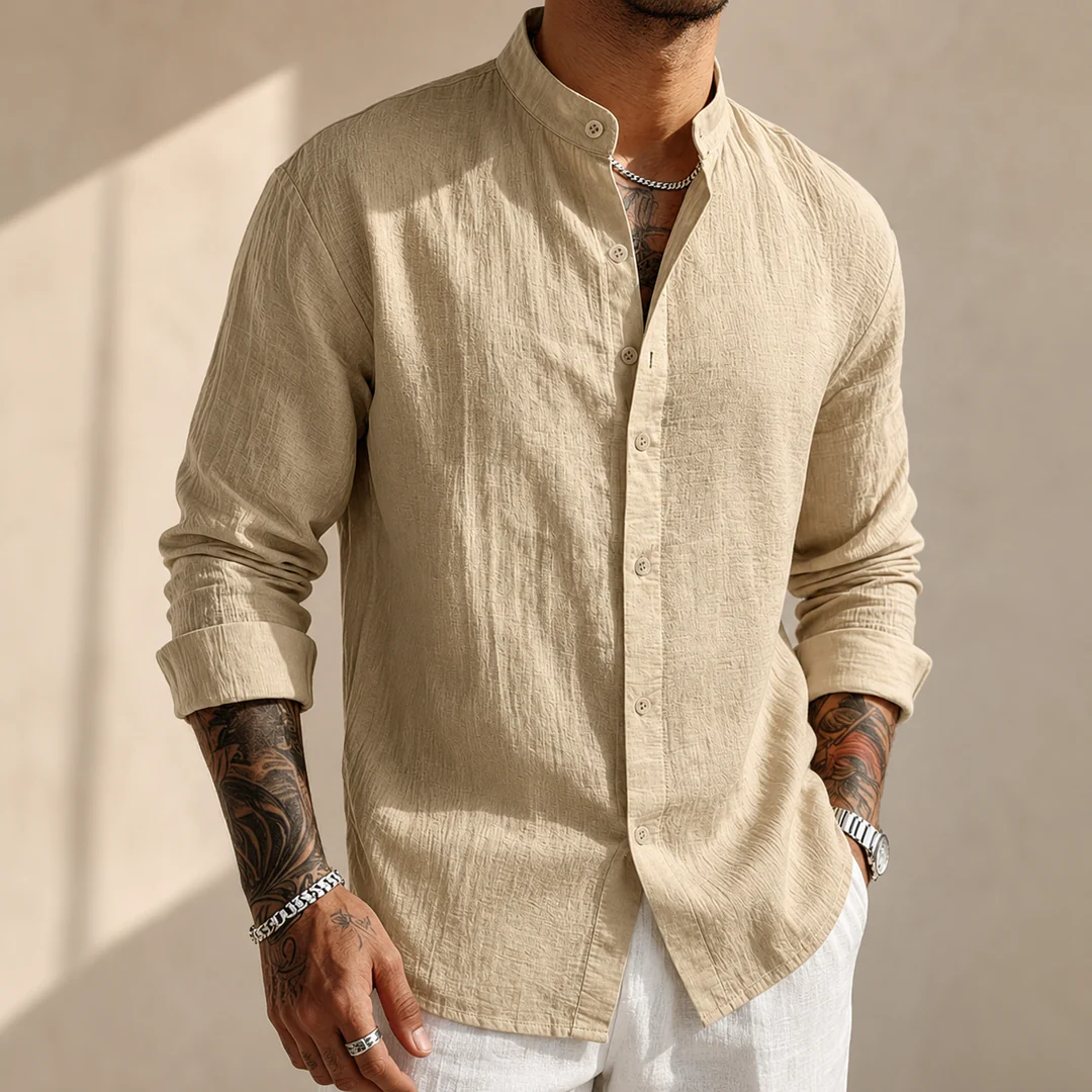 Sakkat - Elegante Camicia a Maniche Lunghe - Image 4