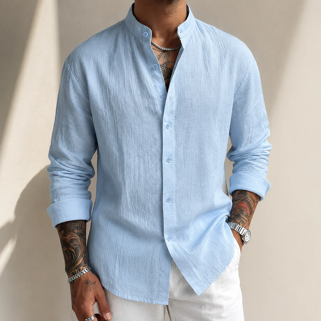 Sakkat - Elegante Camicia a Maniche Lunghe - Image 5