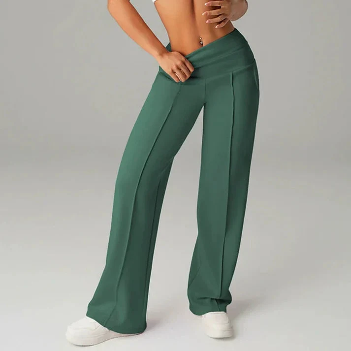 Samanda - Pantaloni a Vita Alta e Gamba Larga - Image 7