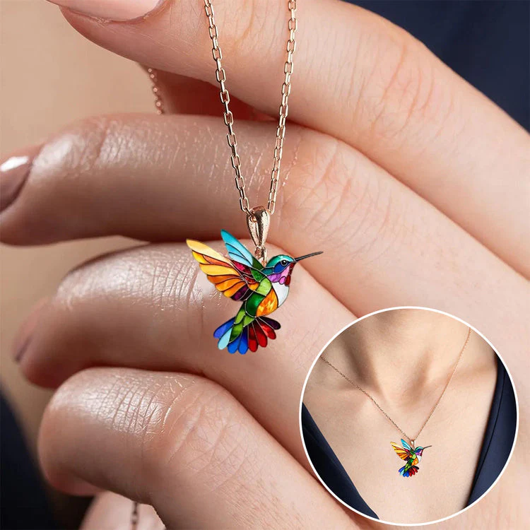 Samantha - Elegante Collana di Colibrì - Image 5