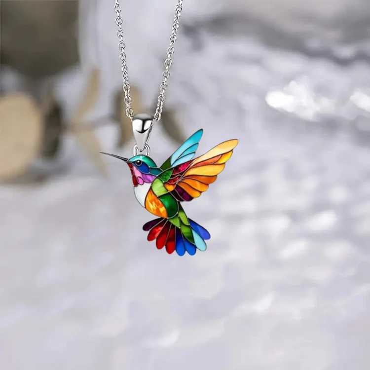 Samantha - Elegante Collana di Colibrì - Image 7