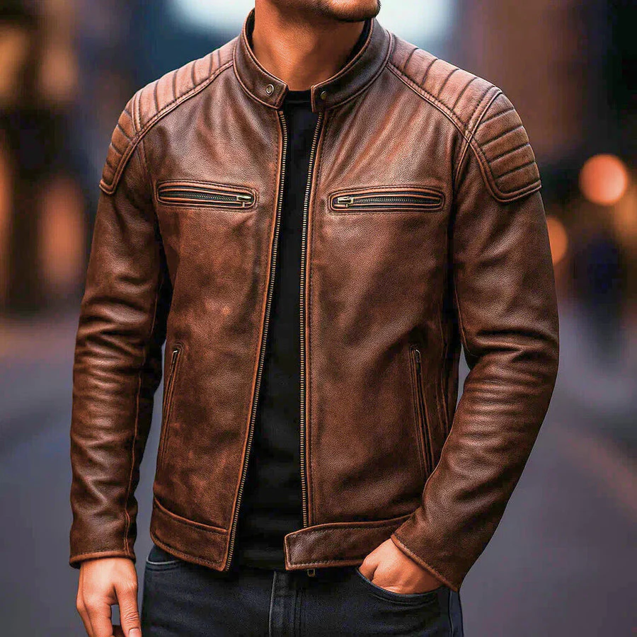 Samer - Giacca In Pelle Premium