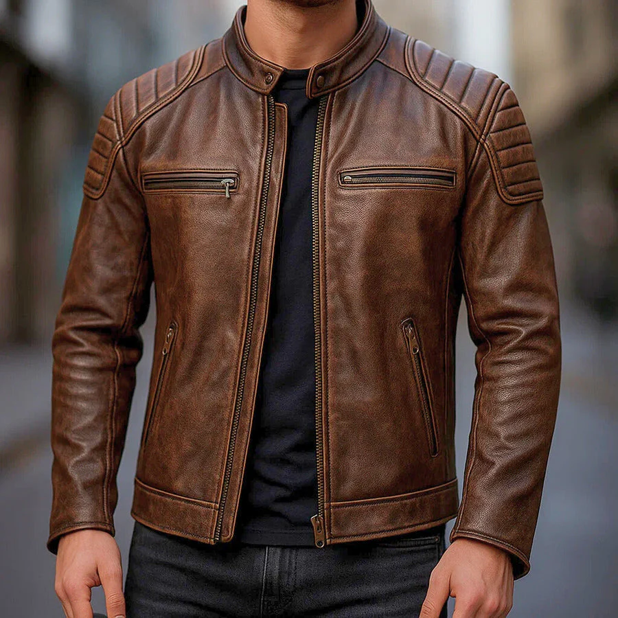 Samer - Giacca In Pelle Premium - Image 4