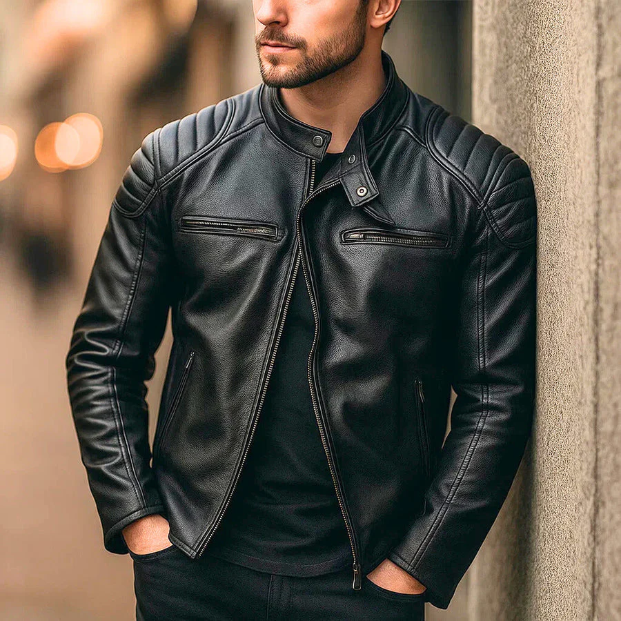Samer - Giacca In Pelle Premium - Image 5