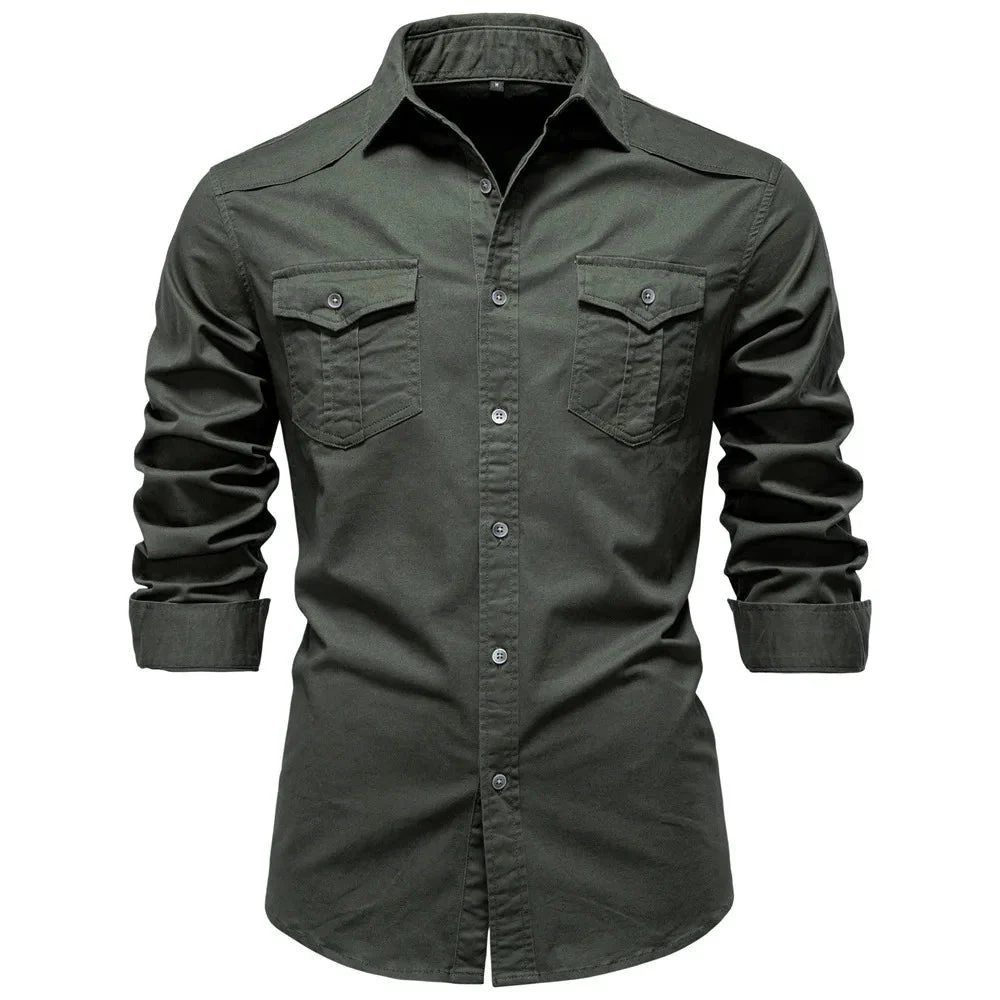 Sampath - Camicia di Cotone a Maniche lunghe - Image 2