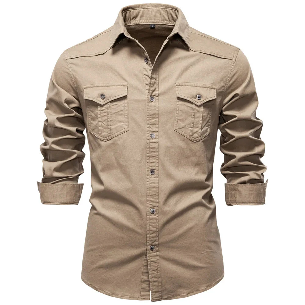 Sampath - Camicia di Cotone a Maniche lunghe - Image 3