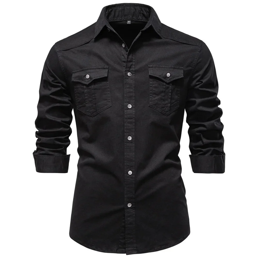Sampath - Camicia di Cotone a Maniche lunghe - Image 4