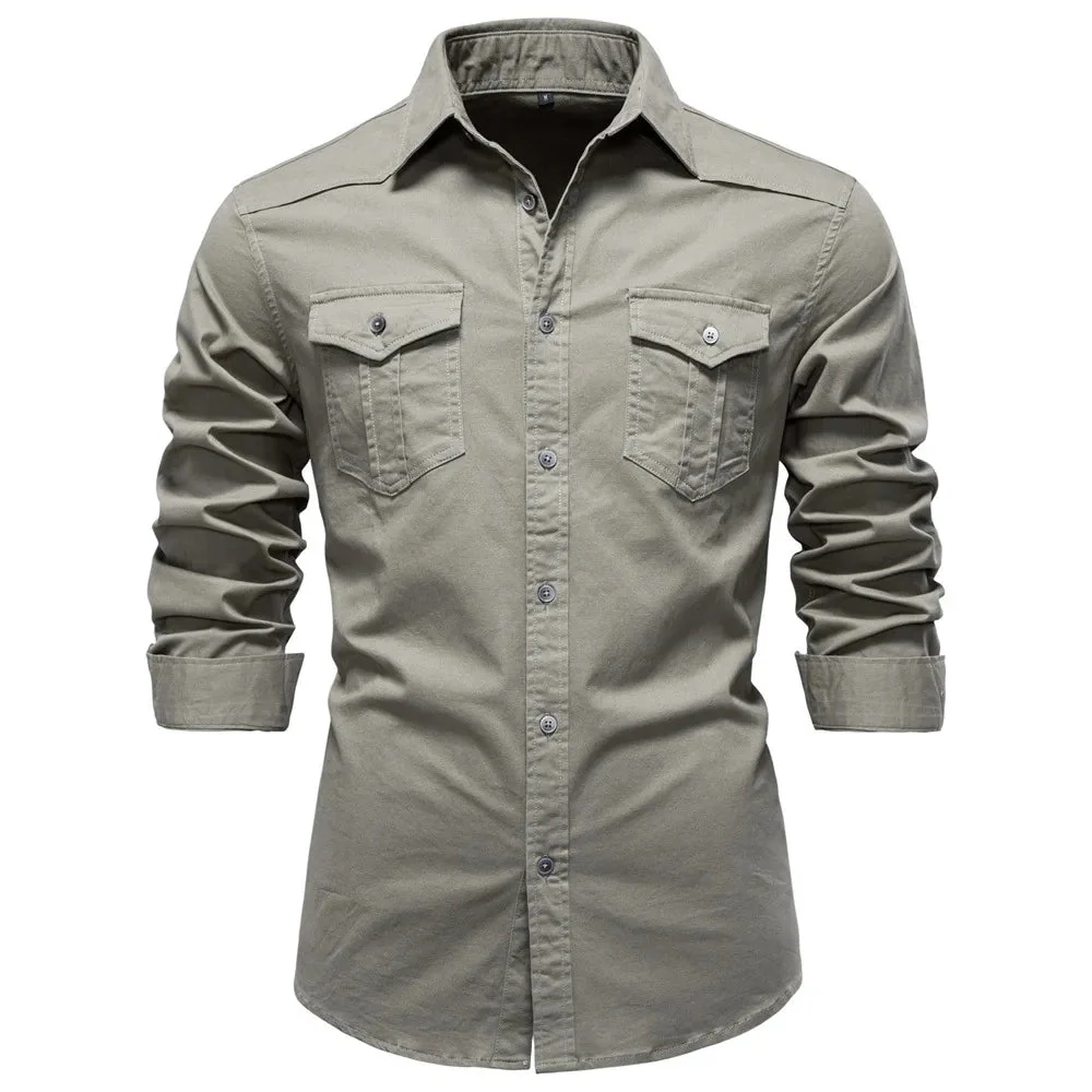 Sampath - Camicia di Cotone a Maniche lunghe - Image 6