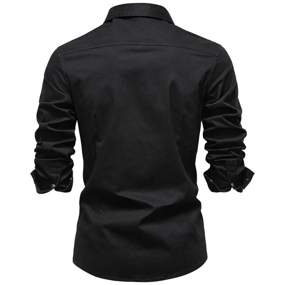 Sampath - Camicia di Cotone a Maniche lunghe - Image 7