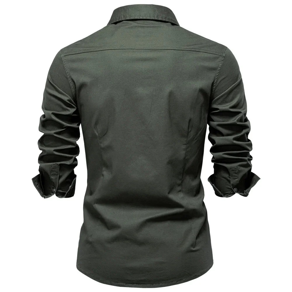 Sampath - Camicia di Cotone a Maniche lunghe - Image 8