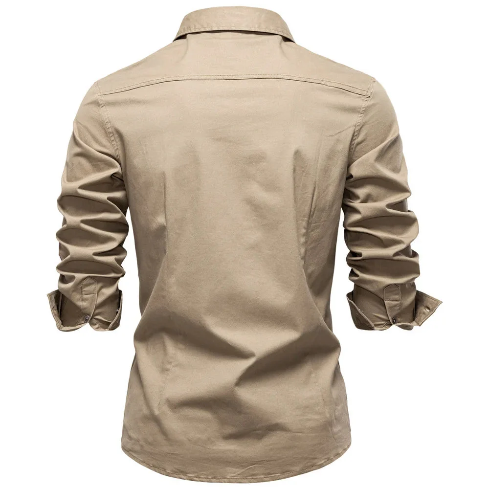 Sampath - Camicia di Cotone a Maniche lunghe - Image 9