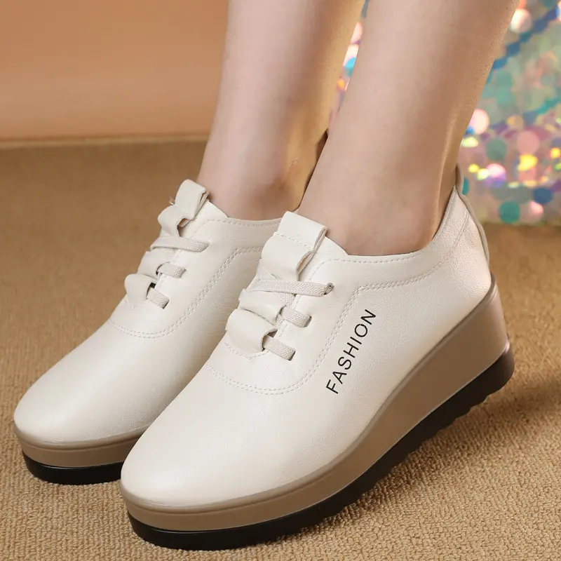 Saturnina - Scarpe In Pelle Con Suola Spessa - Image 2