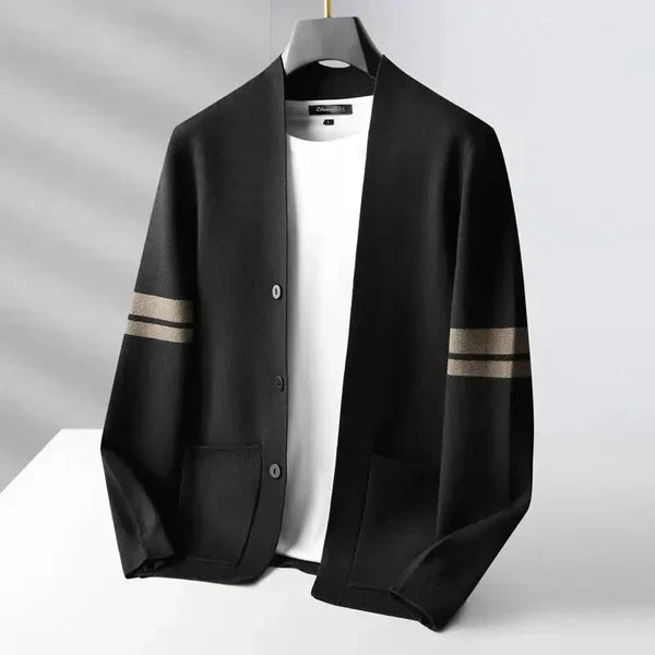 Seamus - Cardigan Casual Con Bottoni - Image 3