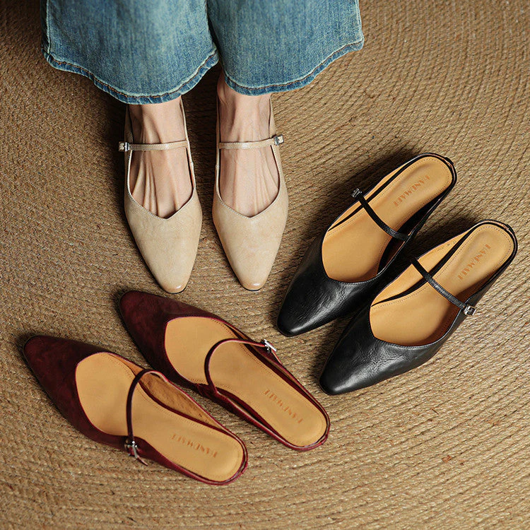 Senadhi - Mules in Vera Pelle - Image 11