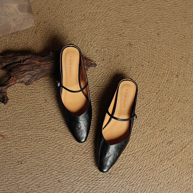 Senadhi - Mules in Vera Pelle - Image 9
