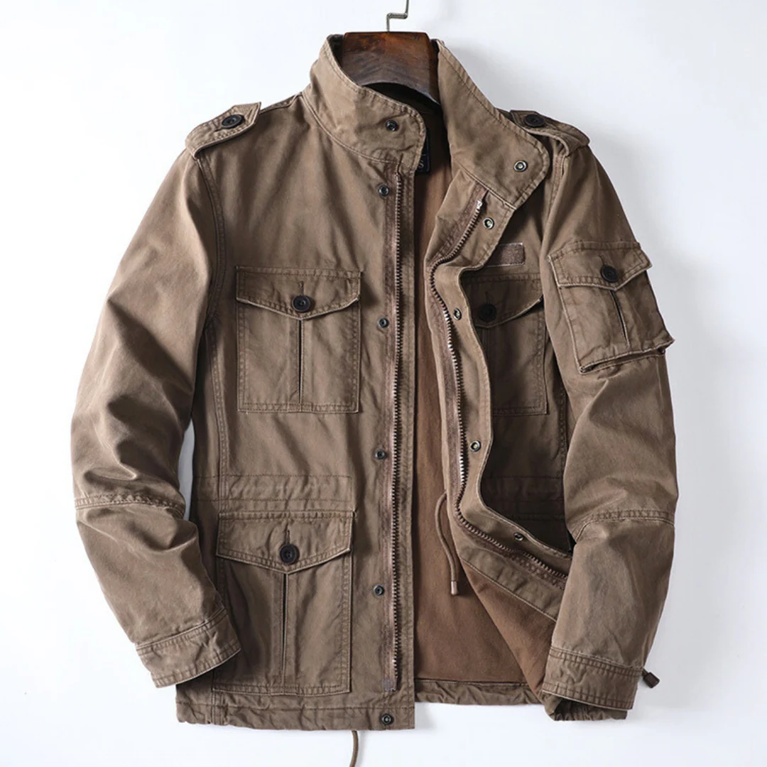 Sergei - Giacca Cargo Casuale Con Tasche