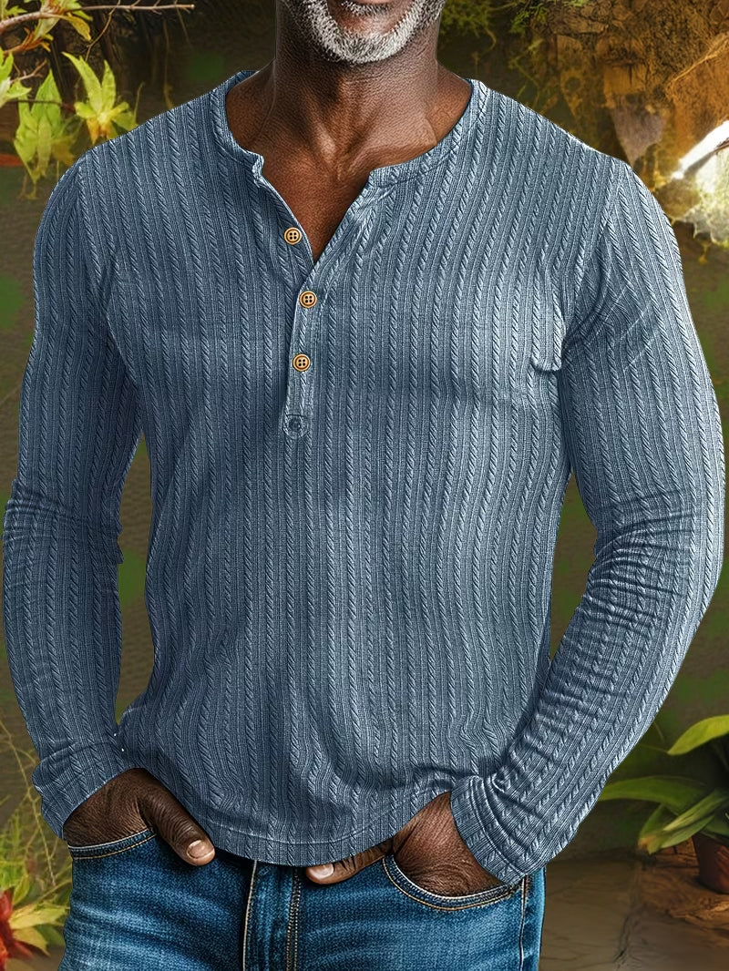 Severinas - Camicia Classica a Maniche Lunghe in Maglia - Image 4