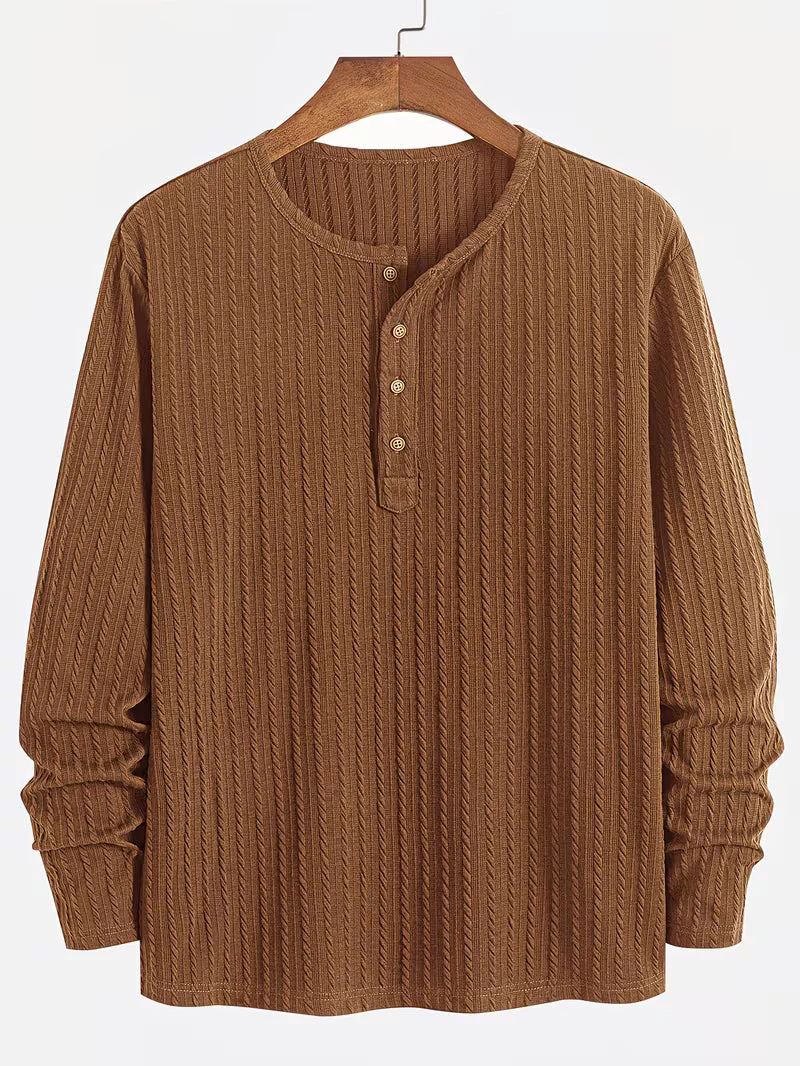 Severinas - Camicia Classica a Maniche Lunghe in Maglia - Image 6