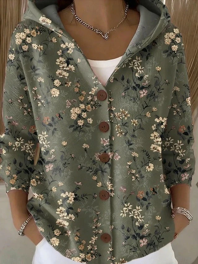 Shaharit - Elegante Cardigan Accogliente Con Bottoni - Image 4