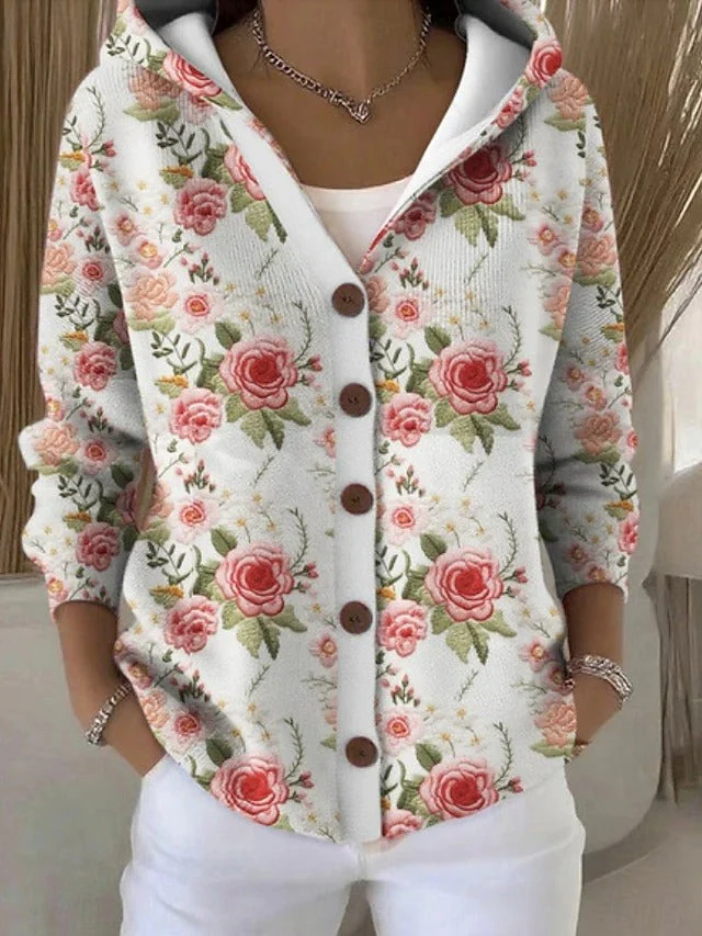 Shaharit - Elegante Cardigan Accogliente Con Bottoni - Image 5