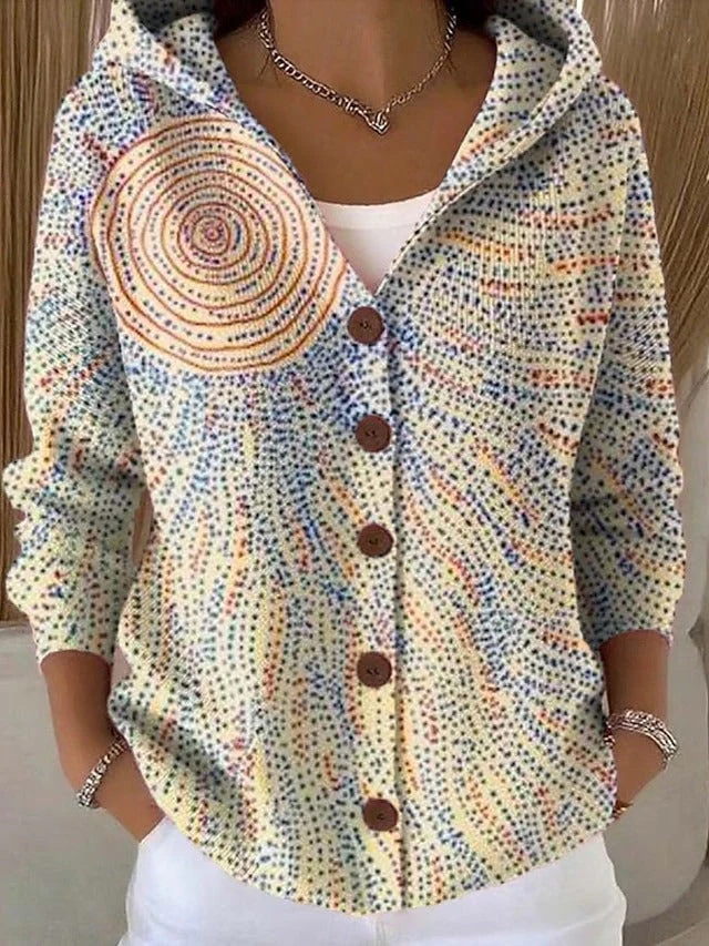Shaharit - Elegante Cardigan Accogliente Con Bottoni - Image 6