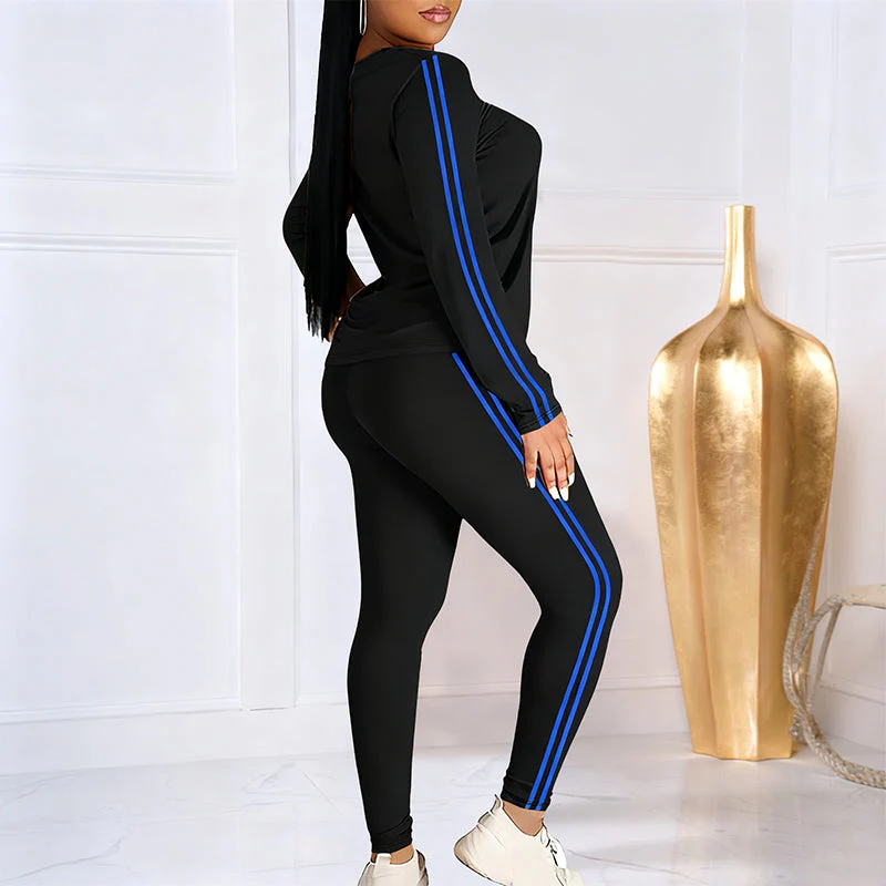 Shaked - Elegante Completo Tuta a Due Pezzi Con Maniche lunghe - Image 10