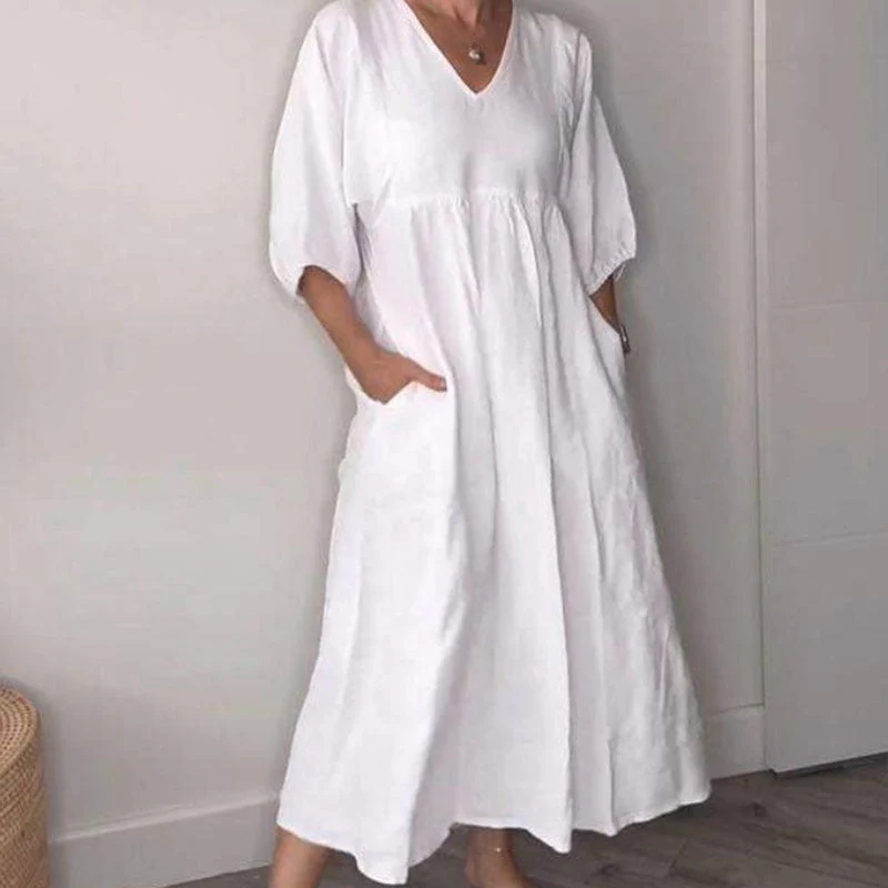 Shantel - Abito Casual Con Scollo a V