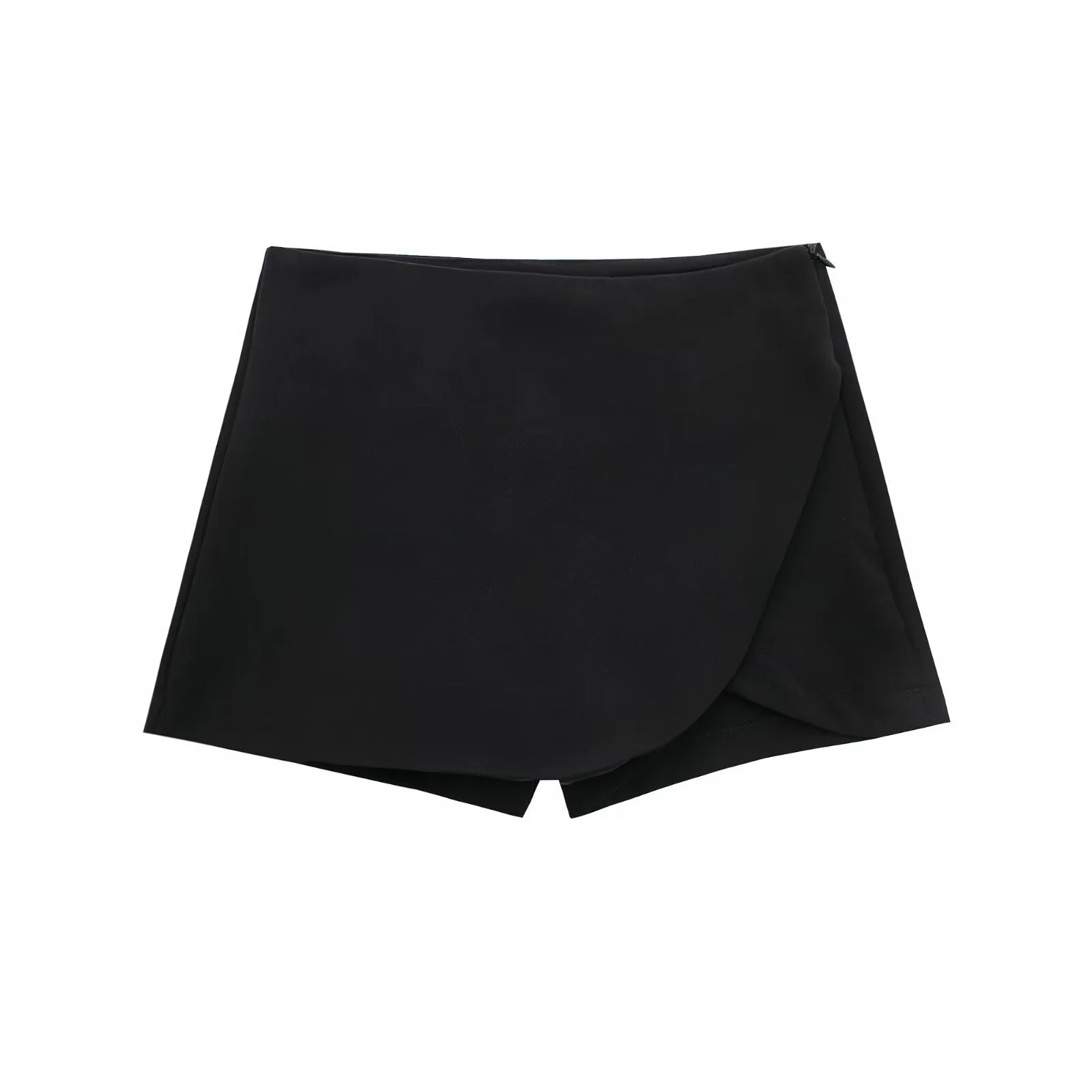 Shavina - Minigonna-Pantaloncino Avvolgente a Vita Alta - Image 2