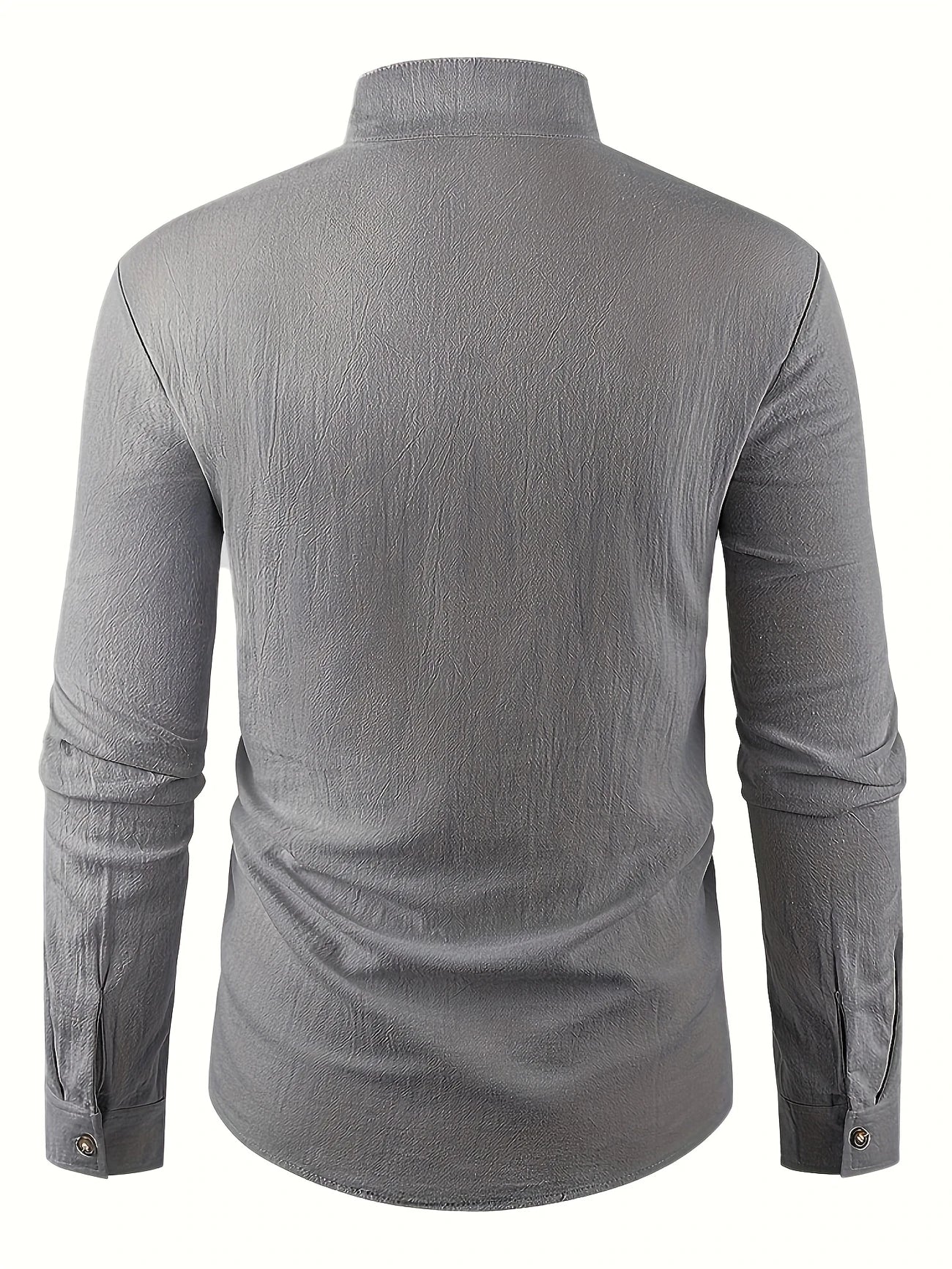 Shayne - Camicia Leggera In Cotone E Lino Con Maniche Lunghe - Image 16