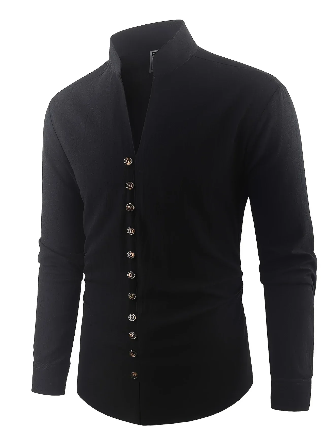 Shayne - Camicia Leggera In Cotone E Lino Con Maniche Lunghe - Image 19