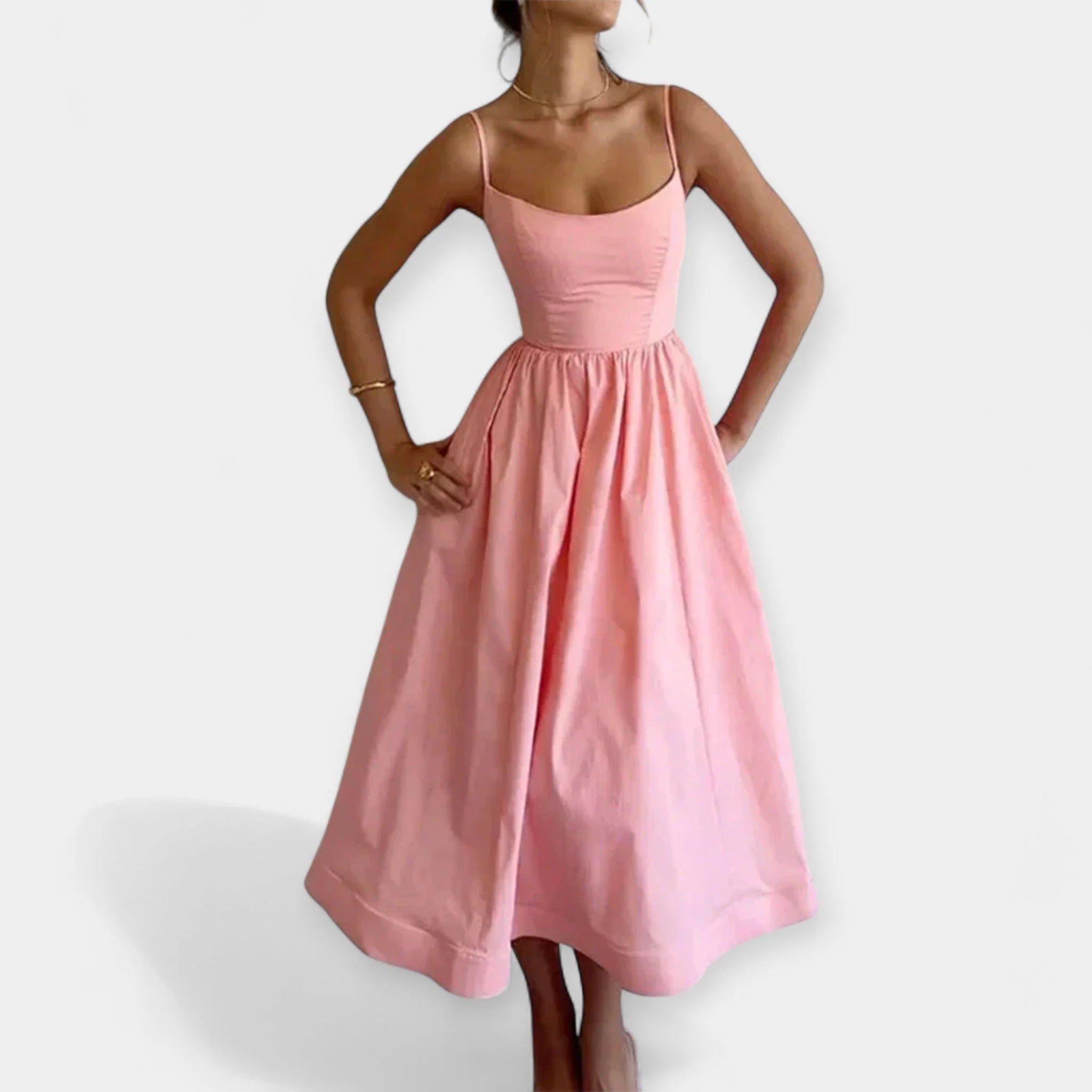 Shelley - Miniabito Con Scollo Rotondo e Spalline