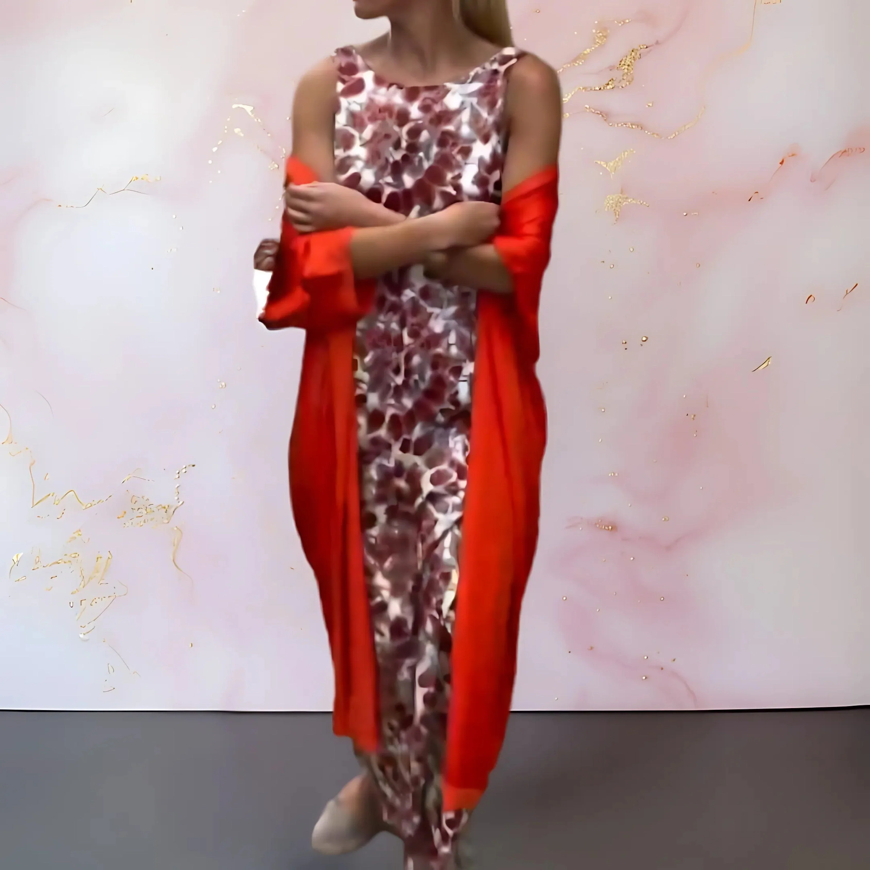 Shelly - Abito Elegante Con Cardigan - Image 2