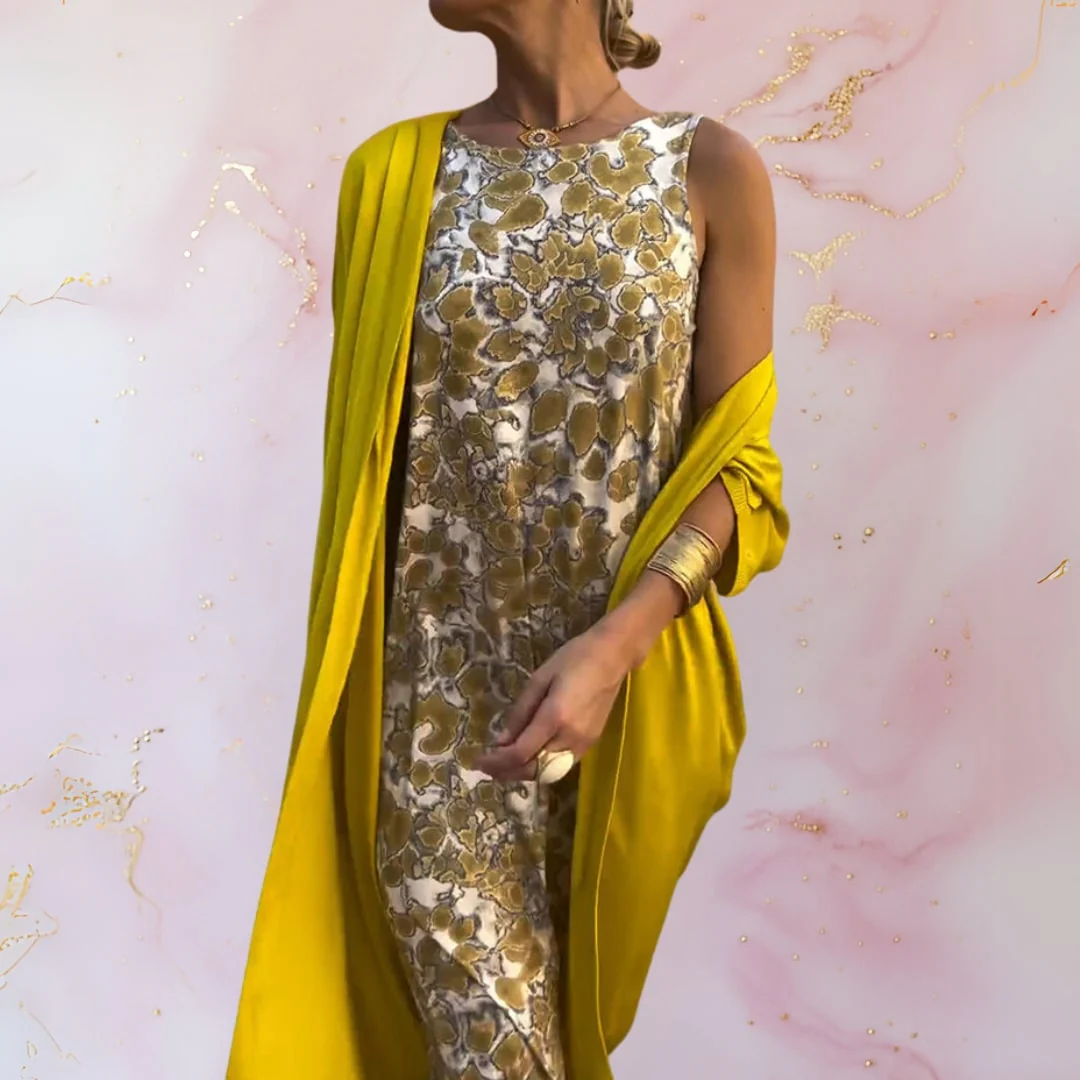 Shelly - Abito Elegante Con Cardigan - Image 4