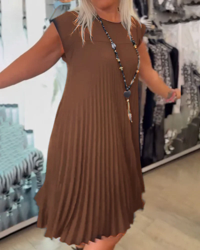 Shihua - Abito Plissettato Alla Moda - Image 3