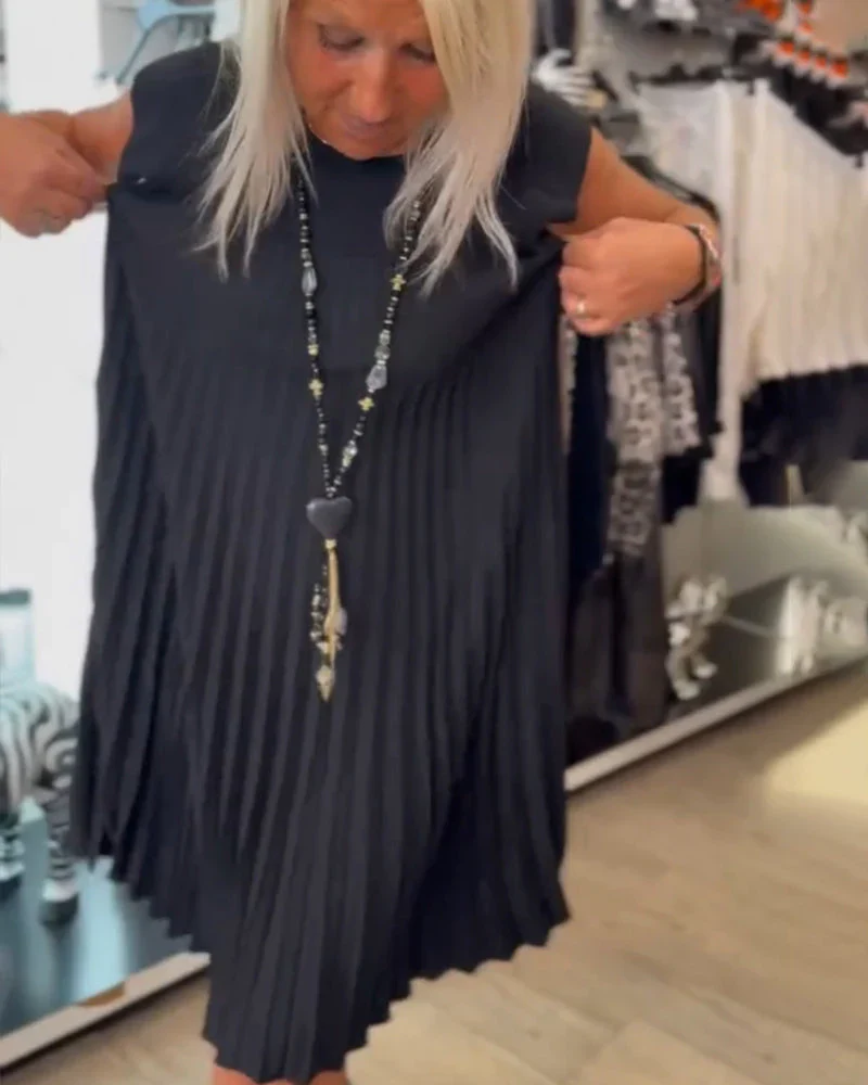 Shihua - Abito Plissettato Alla Moda - Image 6
