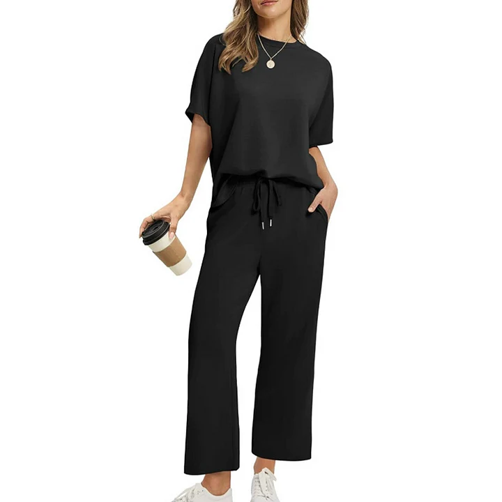 Shirona - Set Due Pezzi Composto Da Top Casual e Pantaloni - Image 2