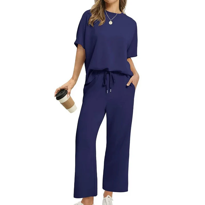 Shirona - Set Due Pezzi Composto Da Top Casual e Pantaloni - Image 3