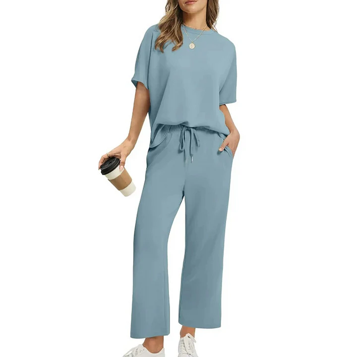 Shirona - Set Due Pezzi Composto Da Top Casual e Pantaloni - Image 5