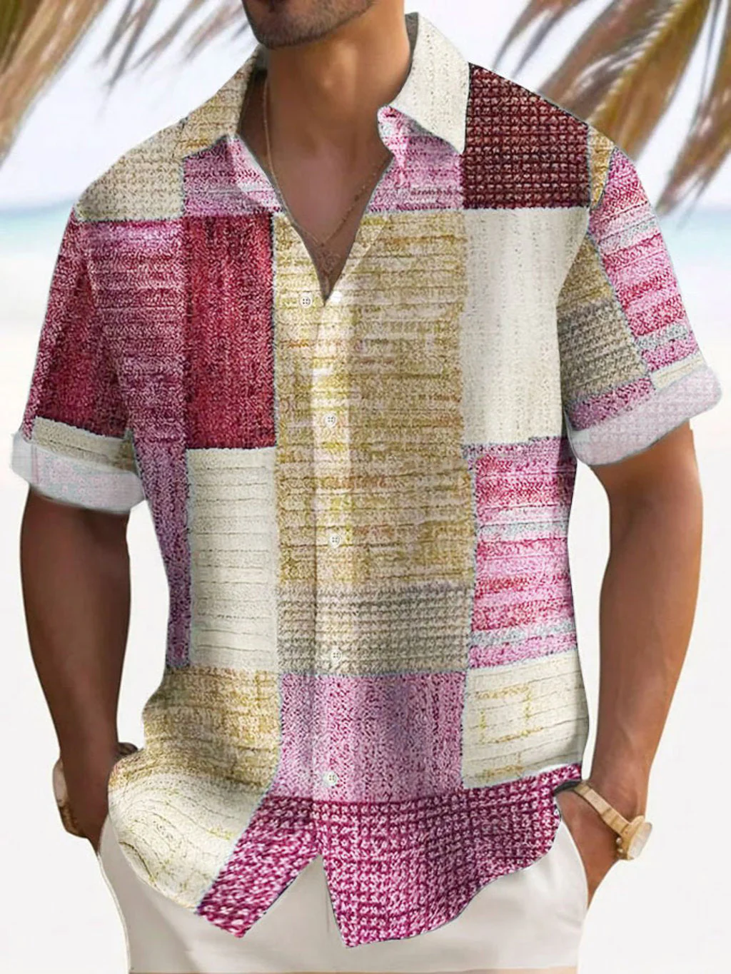 Shpetim - Elegante Camicia A Maniche Corte - Image 5