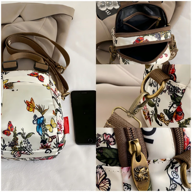 Sibella - Borsa a Tracolla Multistrato Con Stampa Fashion - Image 11