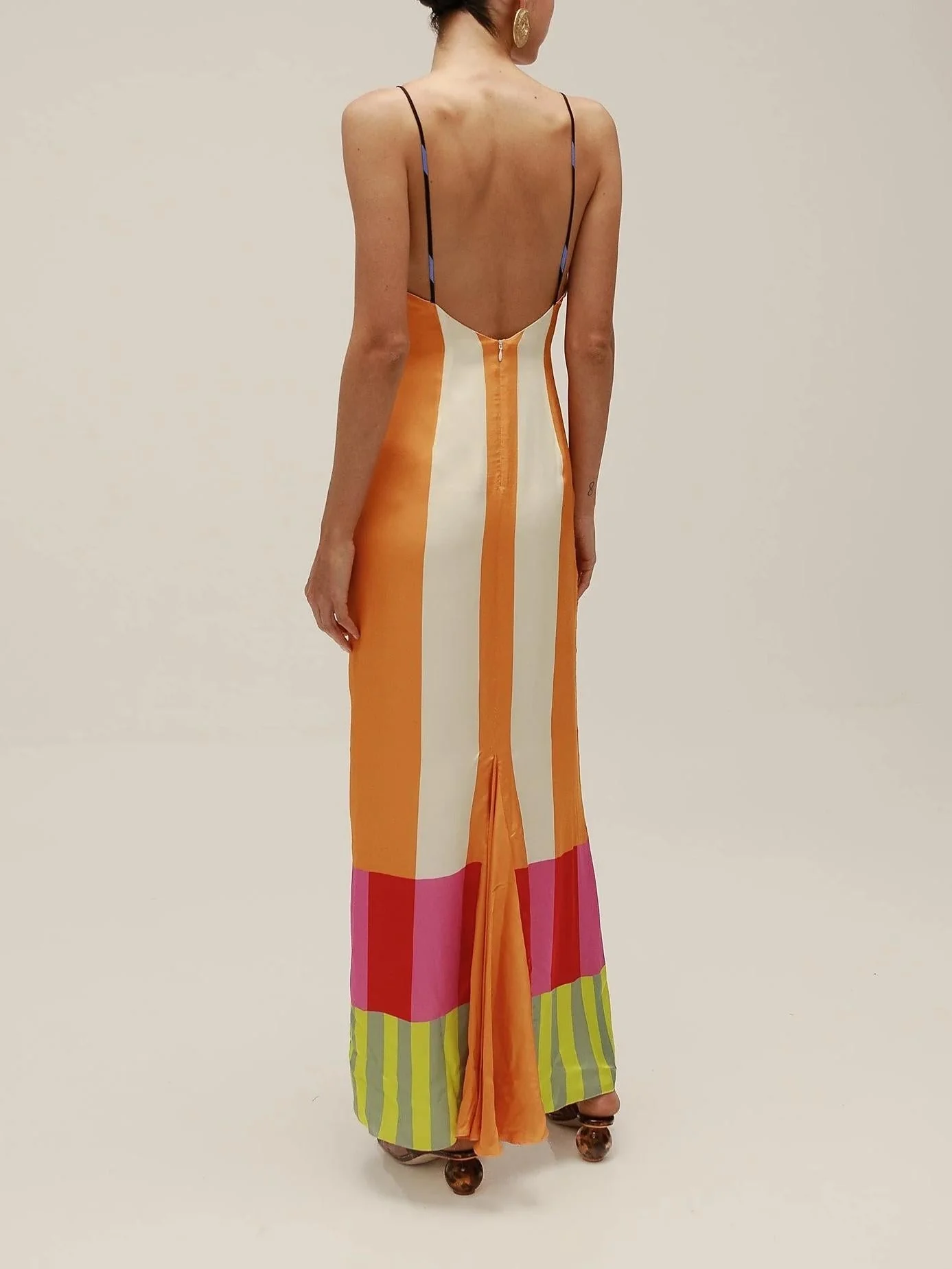 Sienna - Bengal Multi Paloma Abito Maxi - Image 6