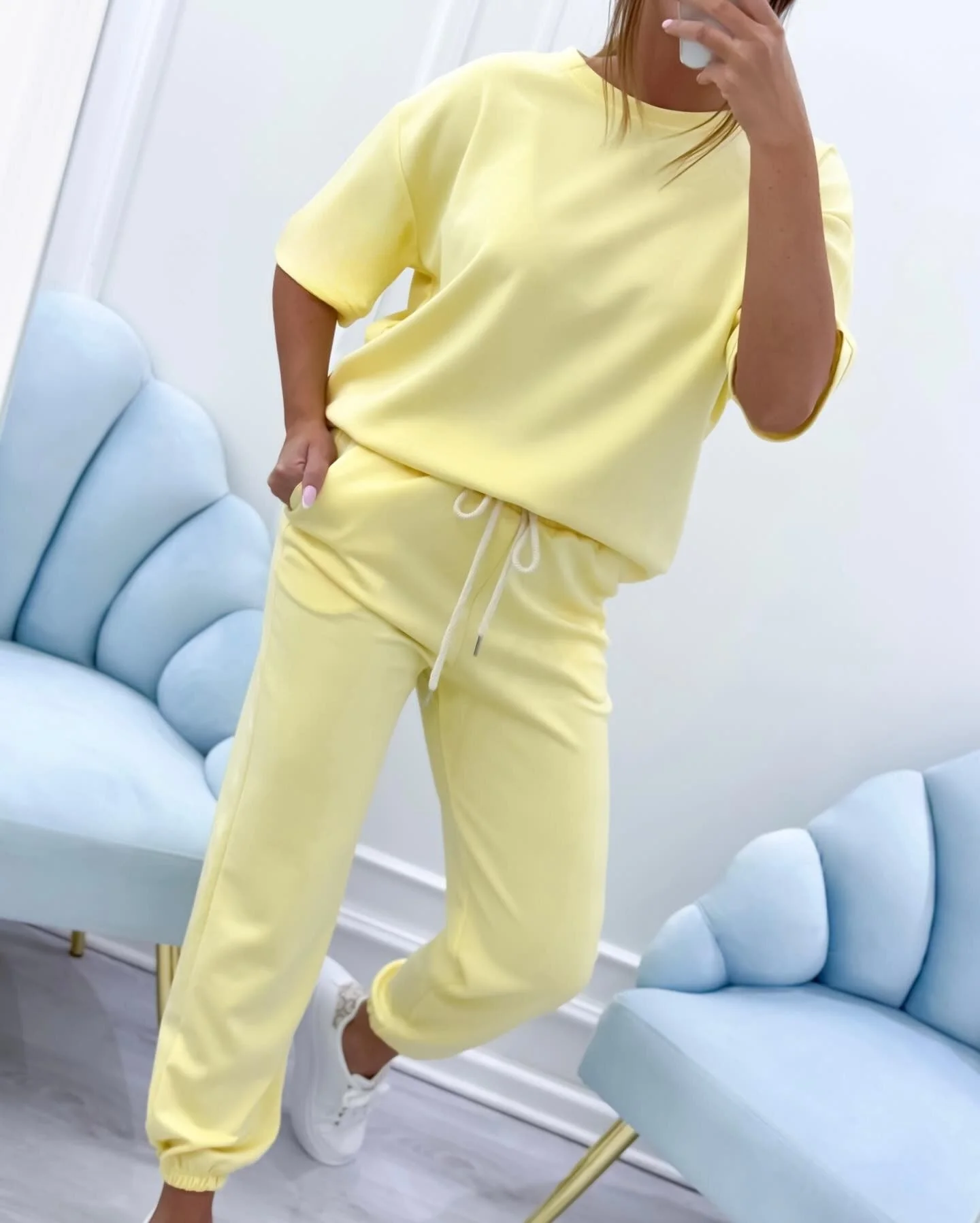 Silvina - Set Due Pezzi Con Camicia a Maniche Corte - Image 6