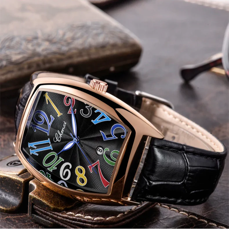 Simond - Elegante Orologio Con cinturino In Pelle - Image 2