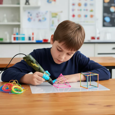 SketchFlow - Set Di Penne Portatili Per Stampa 3D Con Display LED - Image 3