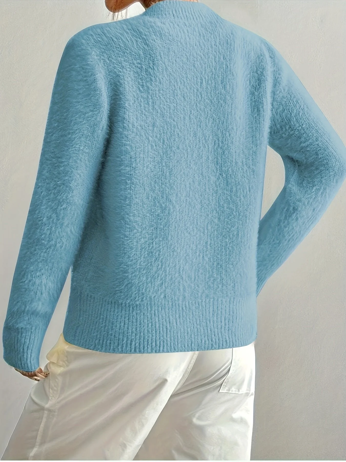 Smelissa - Cardigan Lavorato a Maglia Con Bottoni a Forma Di Cuore e Maniche Lunghe - Image 11
