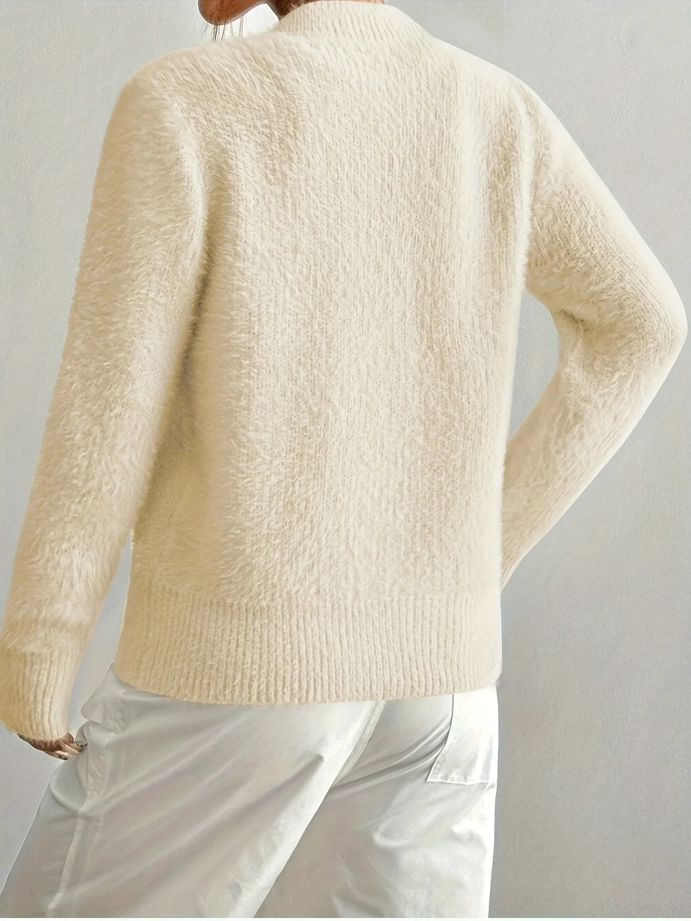 Smelissa - Cardigan Lavorato a Maglia Con Bottoni a Forma Di Cuore e Maniche Lunghe - Image 14