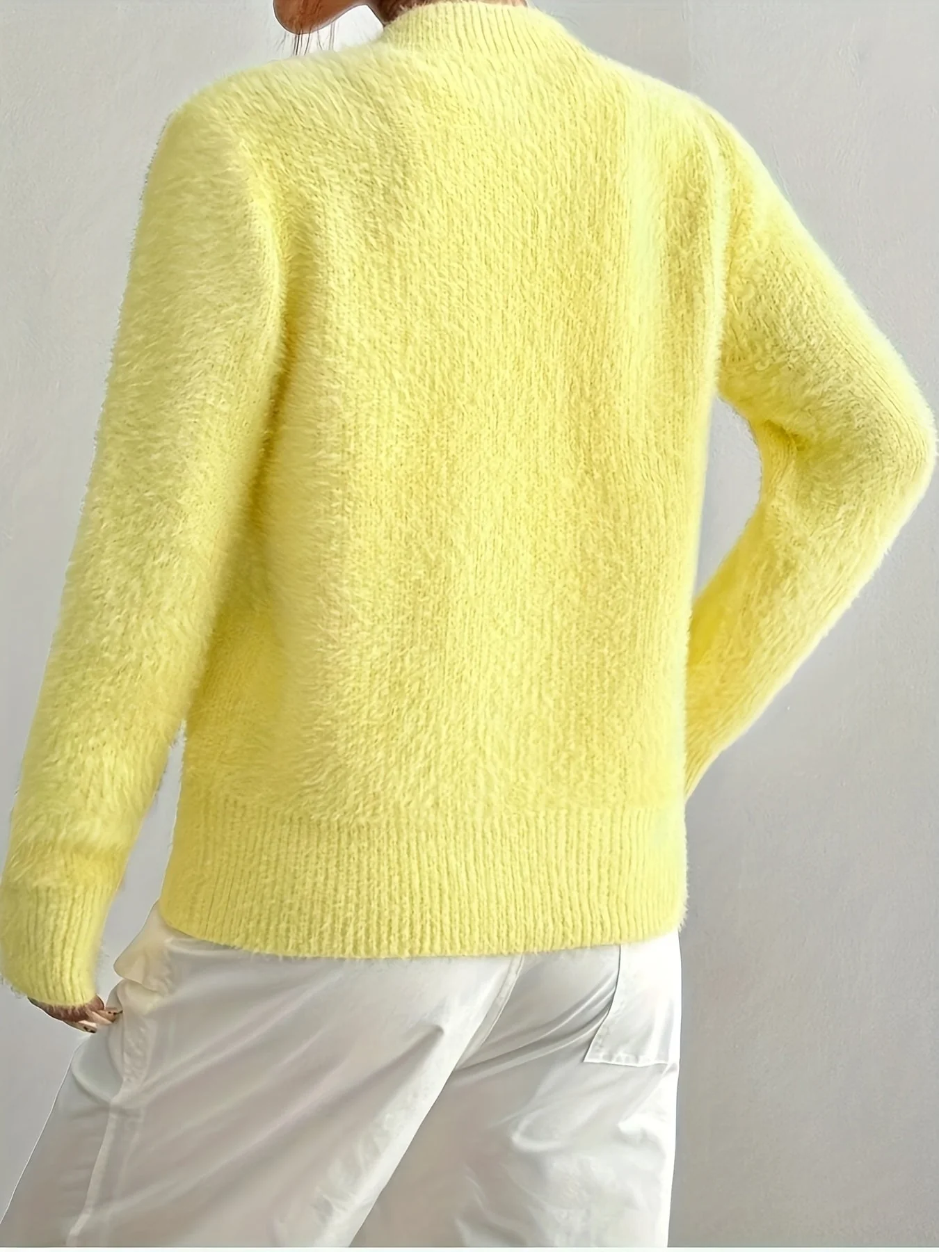 Smelissa - Cardigan Lavorato a Maglia Con Bottoni a Forma Di Cuore e Maniche Lunghe - Image 15