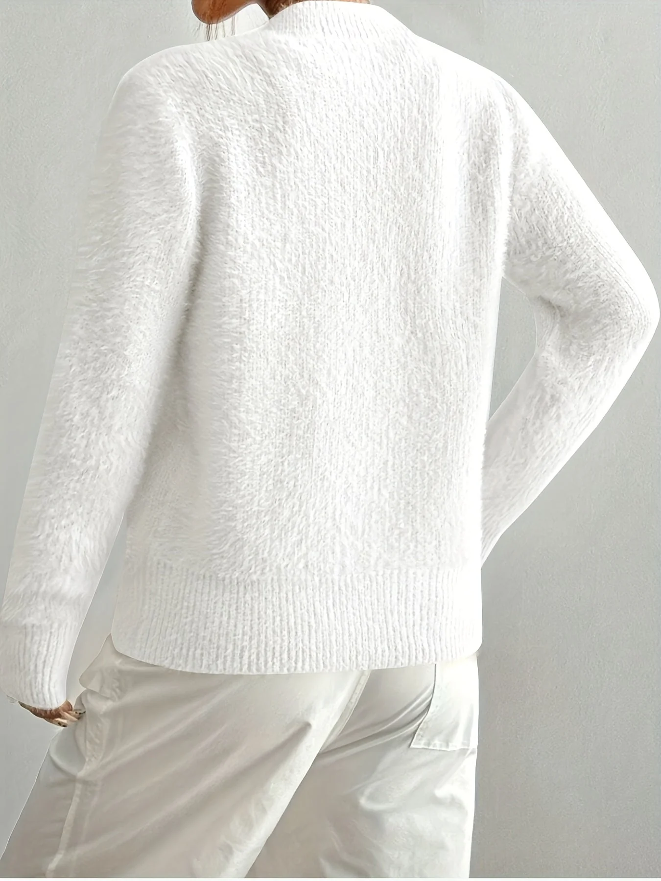 Smelissa - Cardigan Lavorato a Maglia Con Bottoni a Forma Di Cuore e Maniche Lunghe - Image 16