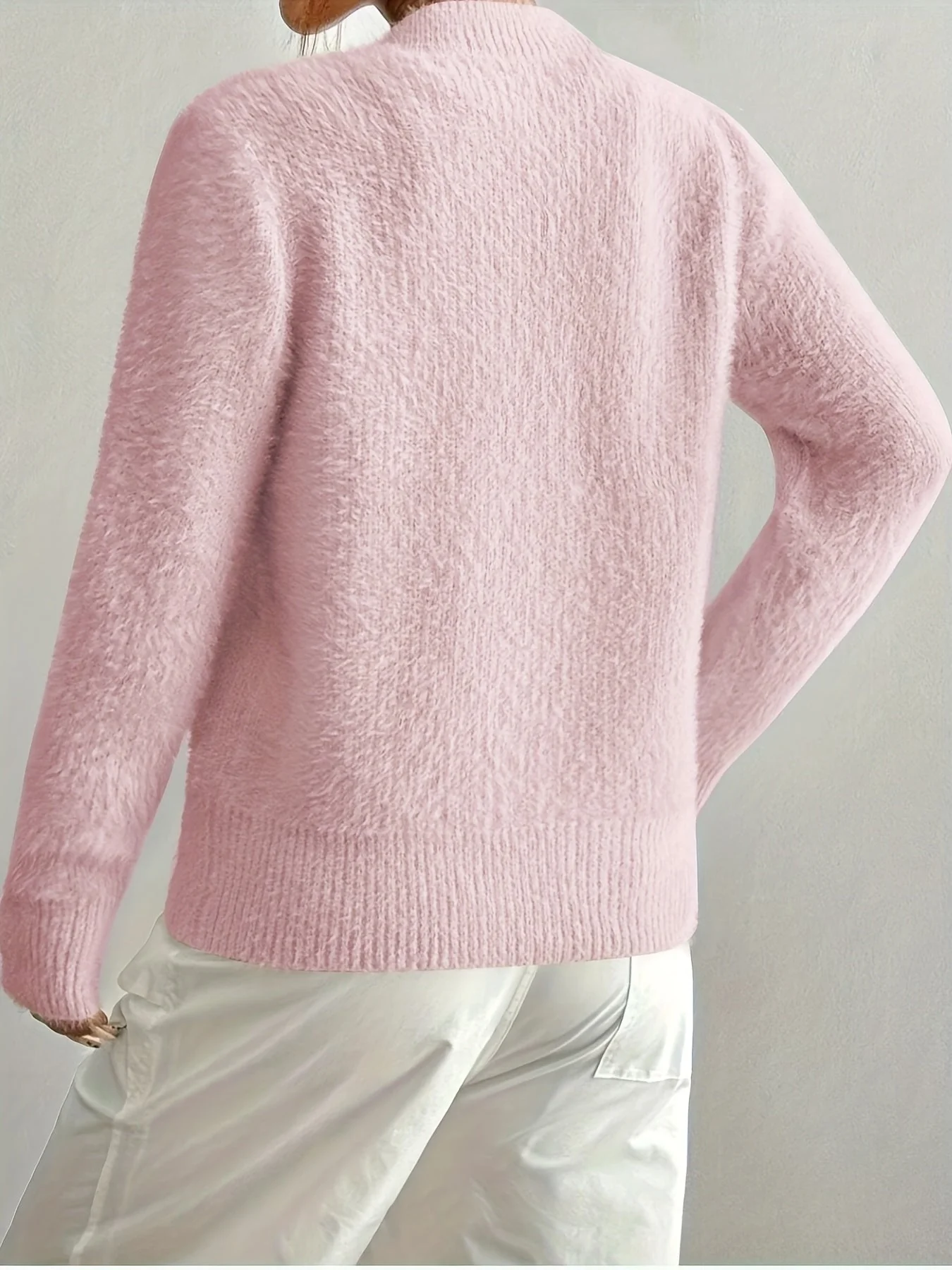 Smelissa - Cardigan Lavorato a Maglia Con Bottoni a Forma Di Cuore e Maniche Lunghe - Image 17