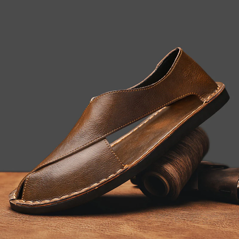 Smith - Elegante Sandalo In Pelle - Image 2